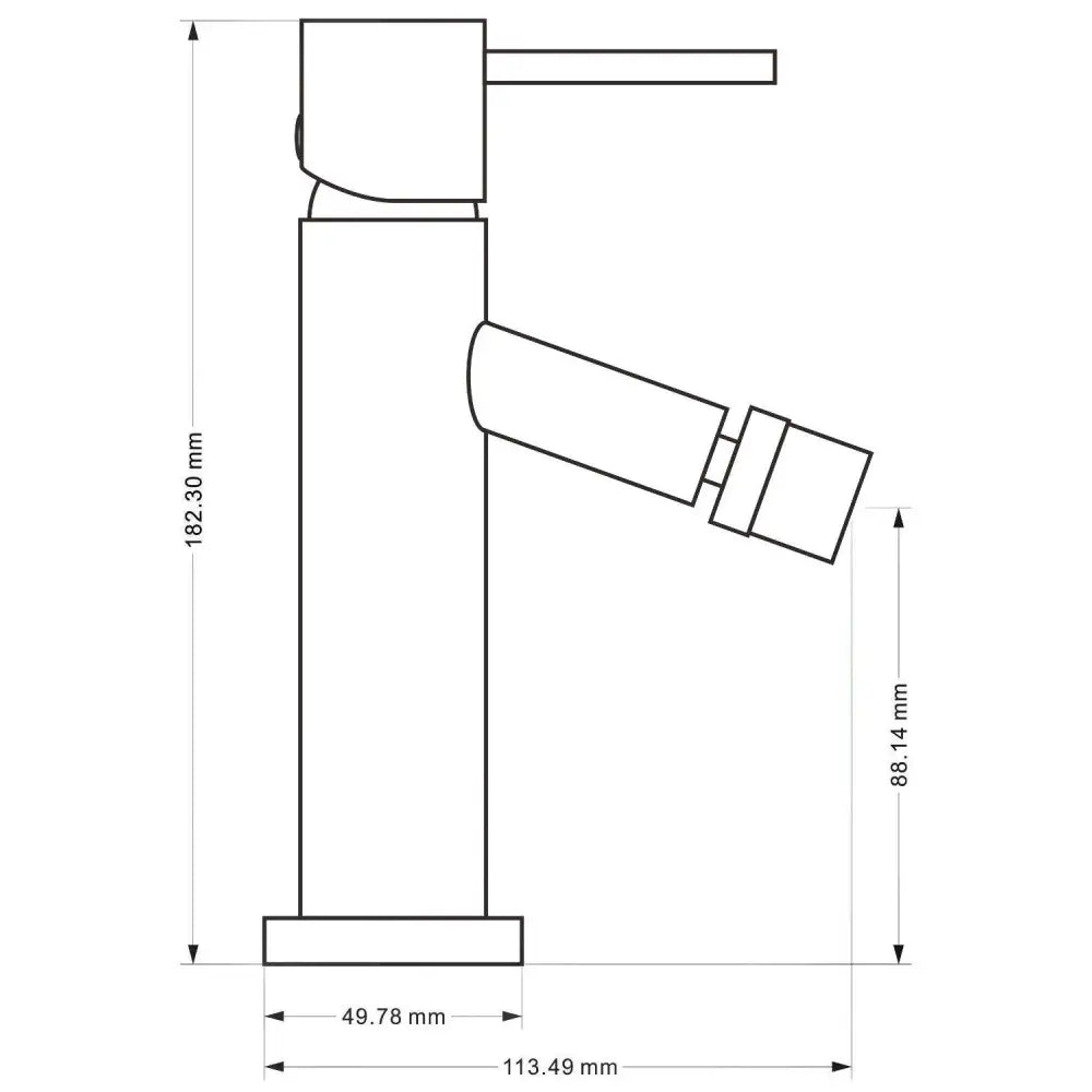 Mexen Rumba Bidetbatteri Hvit - 73520- - 2