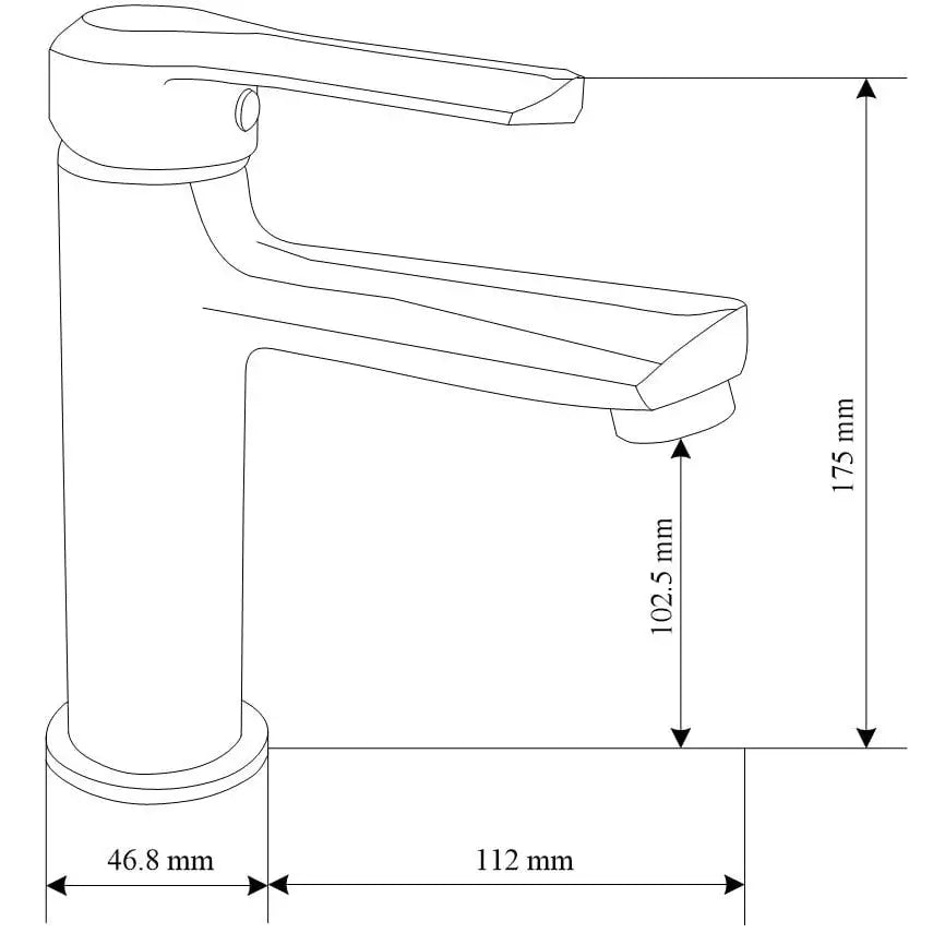 Mexen Sabre Df62 Badekarpakke Krom - 72103df62- - 2