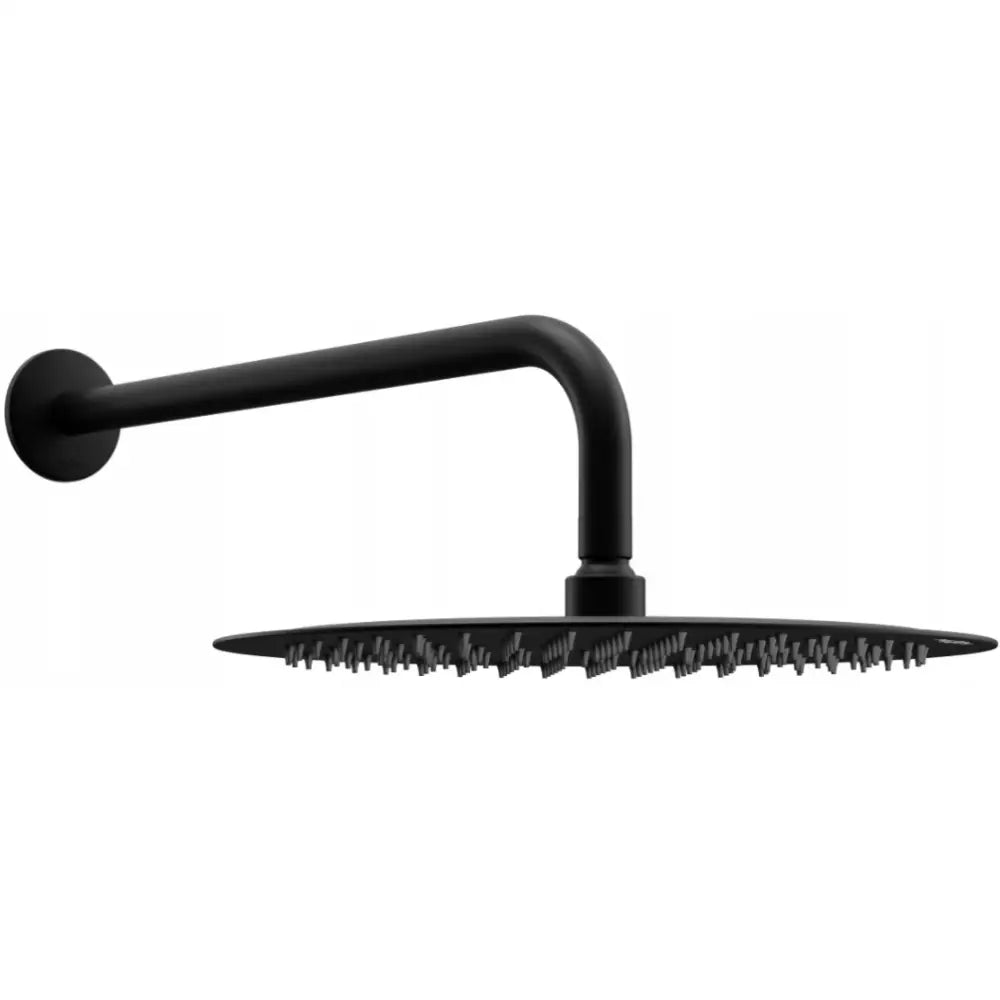 Mexen Slim Dusjhode 30 Cm Med Dusjarm Svart - 79230211 - 1