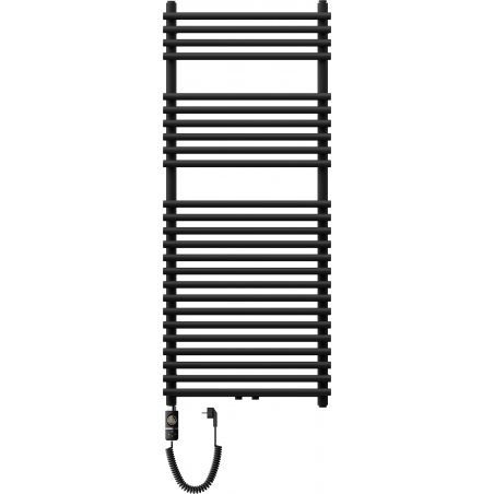 Håndkletørker Sol 1200 x 500 mm, 600 W, Sort