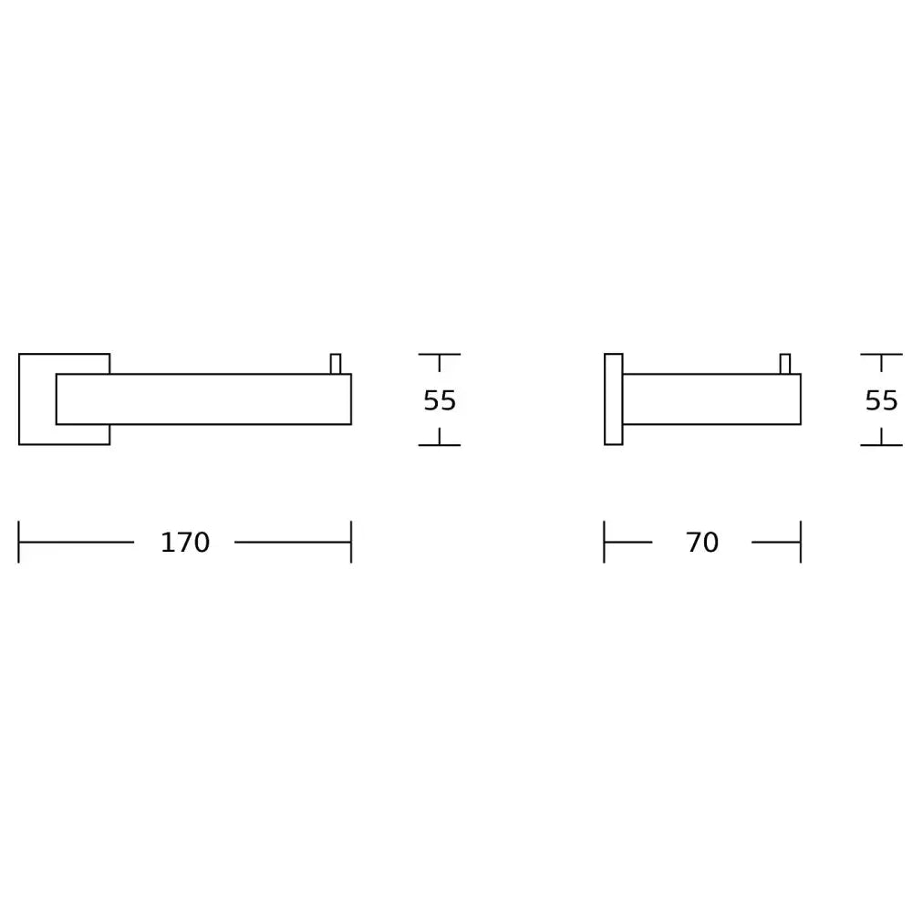 Mexen Vox Toalettpapirholder Krom - 707033- - 2