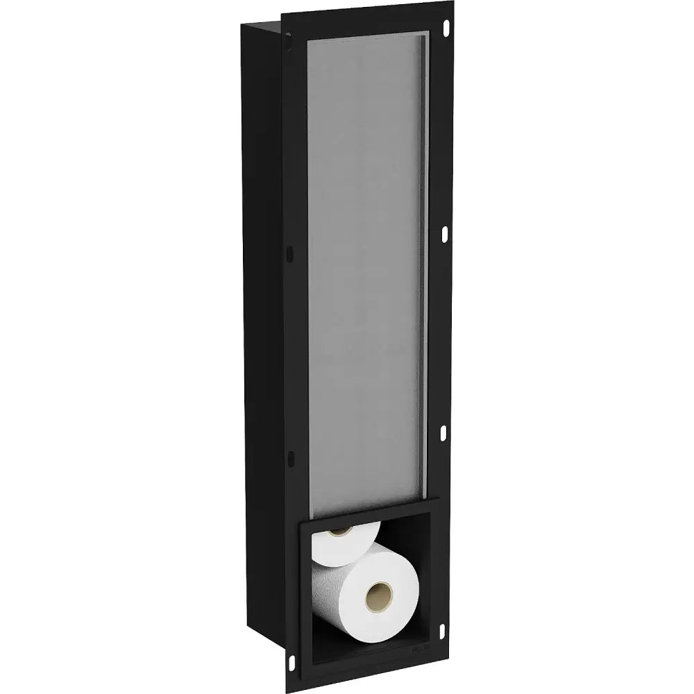 Mexen X-wall-b Toalettpapirholder Svart - 1
