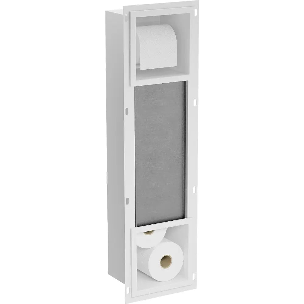 Mexen X-wall-bp Toalettpapirholder Med Magasin Hvit - 1