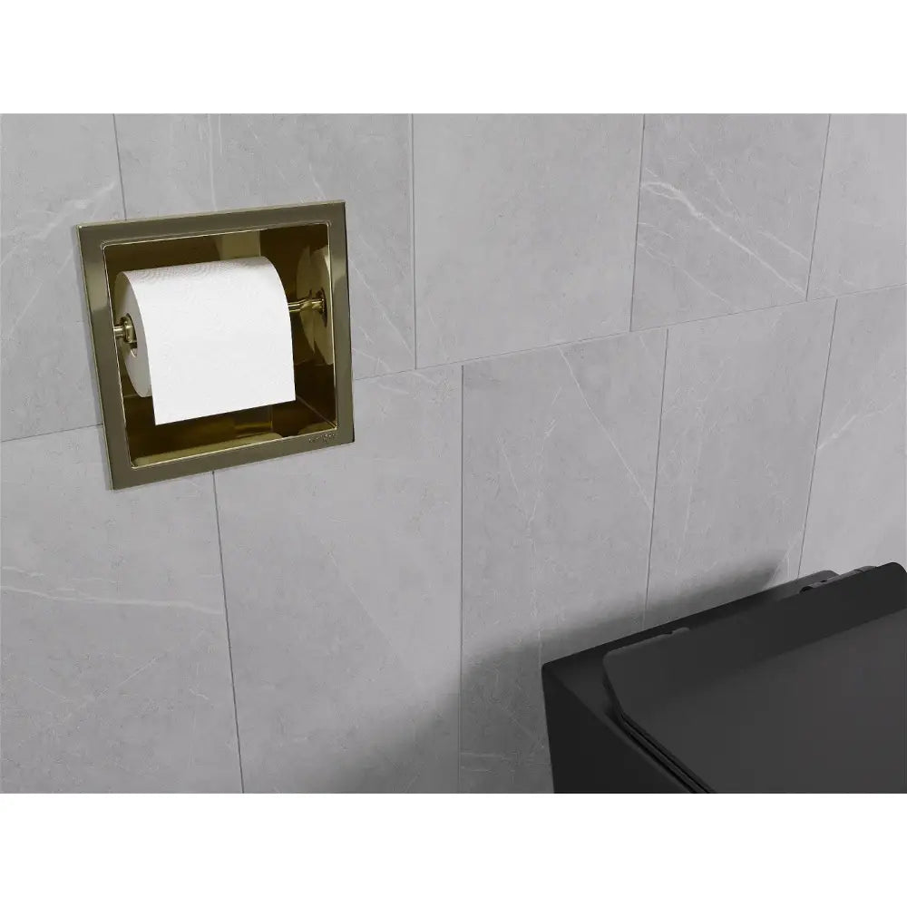 Mexen X-wall-p Toalettpapirholder Gyllen - 2