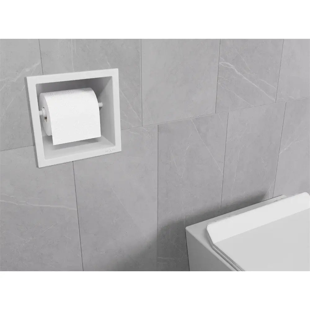 Mexen X-wall-p Toalettpapirholder Hvit - 2
