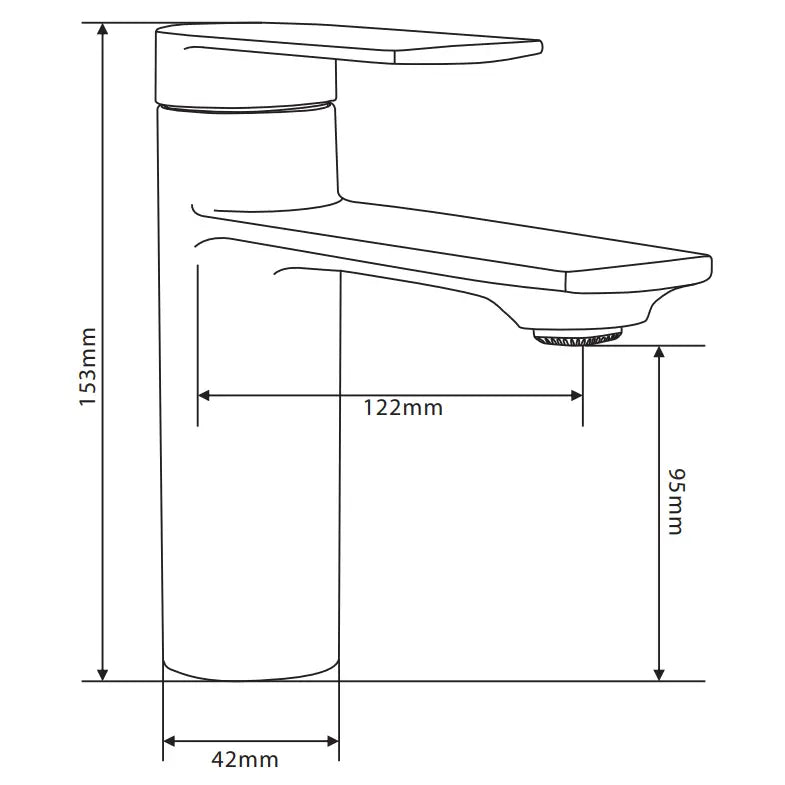 Mexen Zero Df62 Badekarpakke Krom - 71103df62 - 2