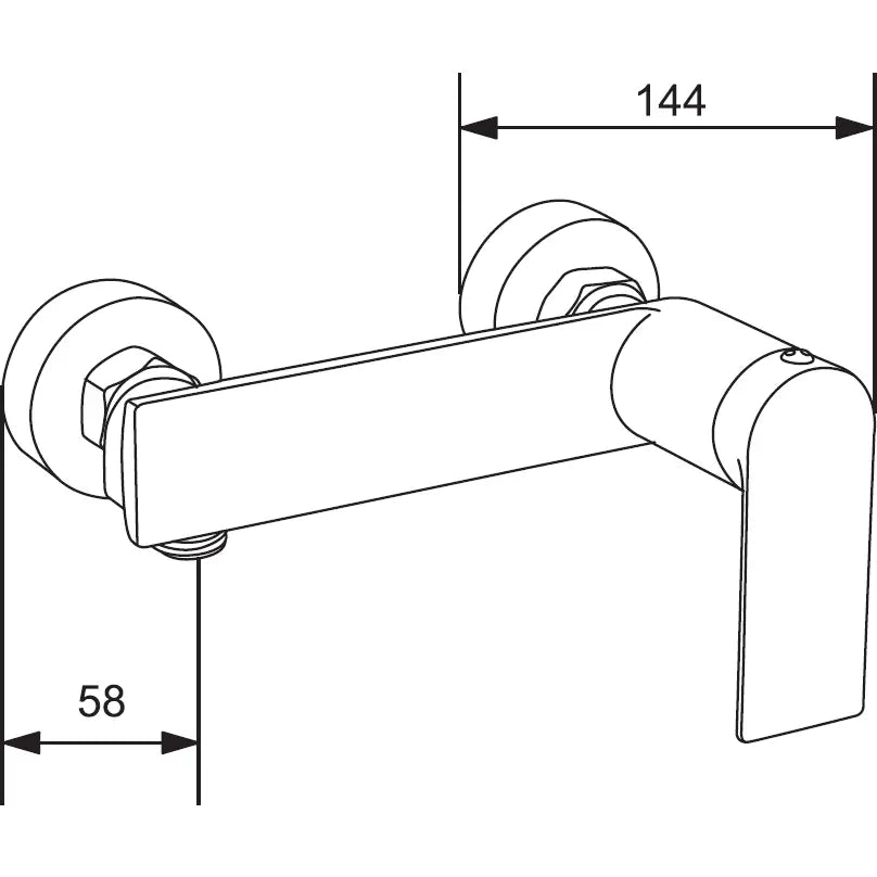 Mexen Zero Df62 Dusjsett Gull - 71104df62- - 3