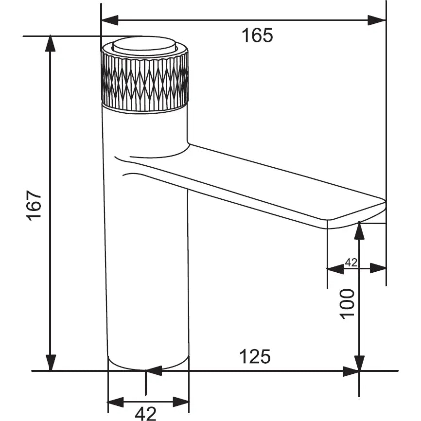 Mexen Zero + Servantbatteri Sort/gull - 71600- - 2