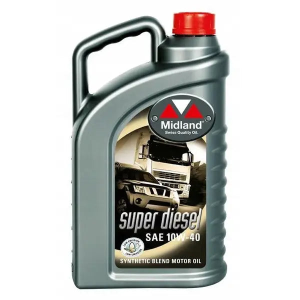 Midland Super Diesel Motorolje 10w40 4l - 1