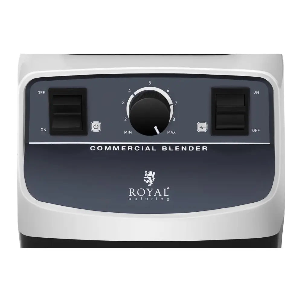 Mikser Med Bøtte Og Lokk 32000 O/min 1500w Royal Catering Rcmb-2lb - 2