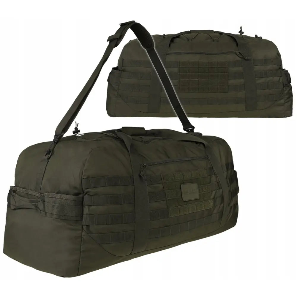 Militær Turistsekk Miltec Us Combat Parachute Cargo 105l Oliven - 1