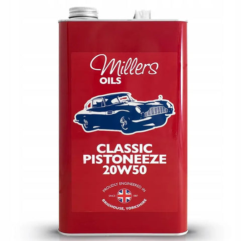 Motorolje Millers Oils Classic Pistoneeze 20W50, 5L