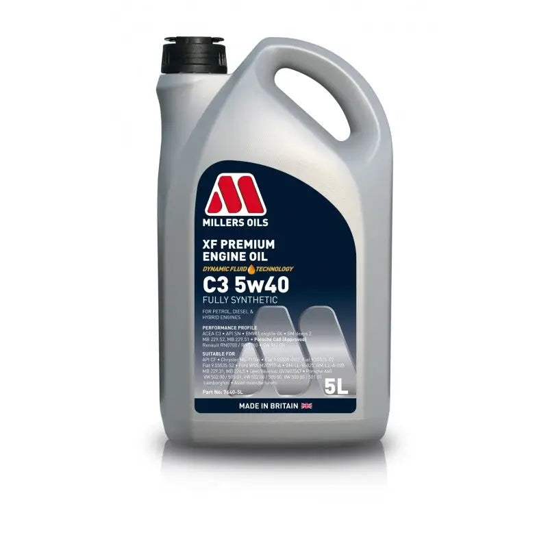 Millers Oils Xf 5w-40 5l - 1