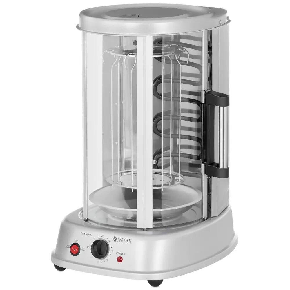 Mini Grill For Kebab Gyros Og Grønnsaker - 1500w Royal Catering Rcgv-1400 - 2