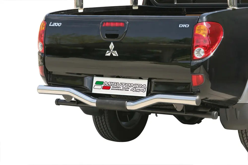 Beskyttelse Rør Bakre Inox Mitsubishi L200 2006-2009 Double Cab | Nomax.no🥇