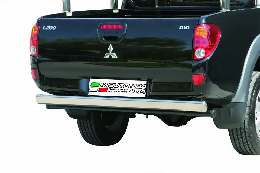 Beskyttelse Rør Bakre Oval Inox Mitsubishi L200 2006-2009 Double Cab | Nomax.no🥇