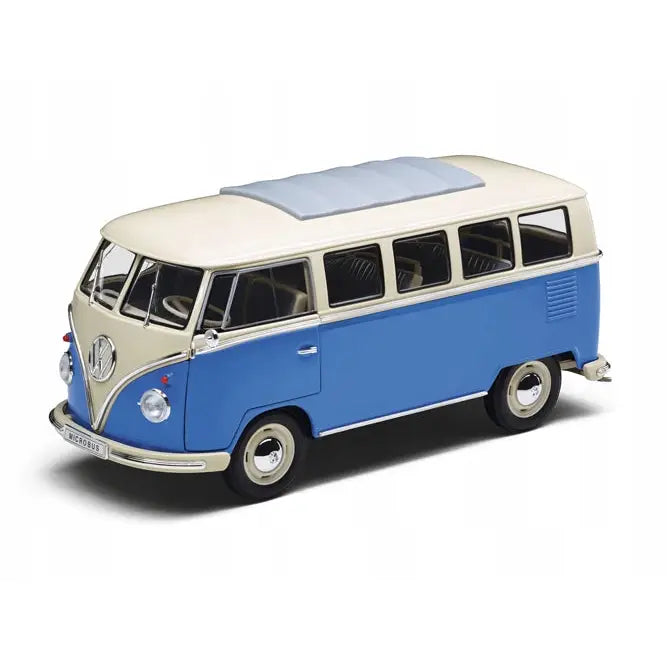 Modell Volkswagen T1 1:18 Blå - 1