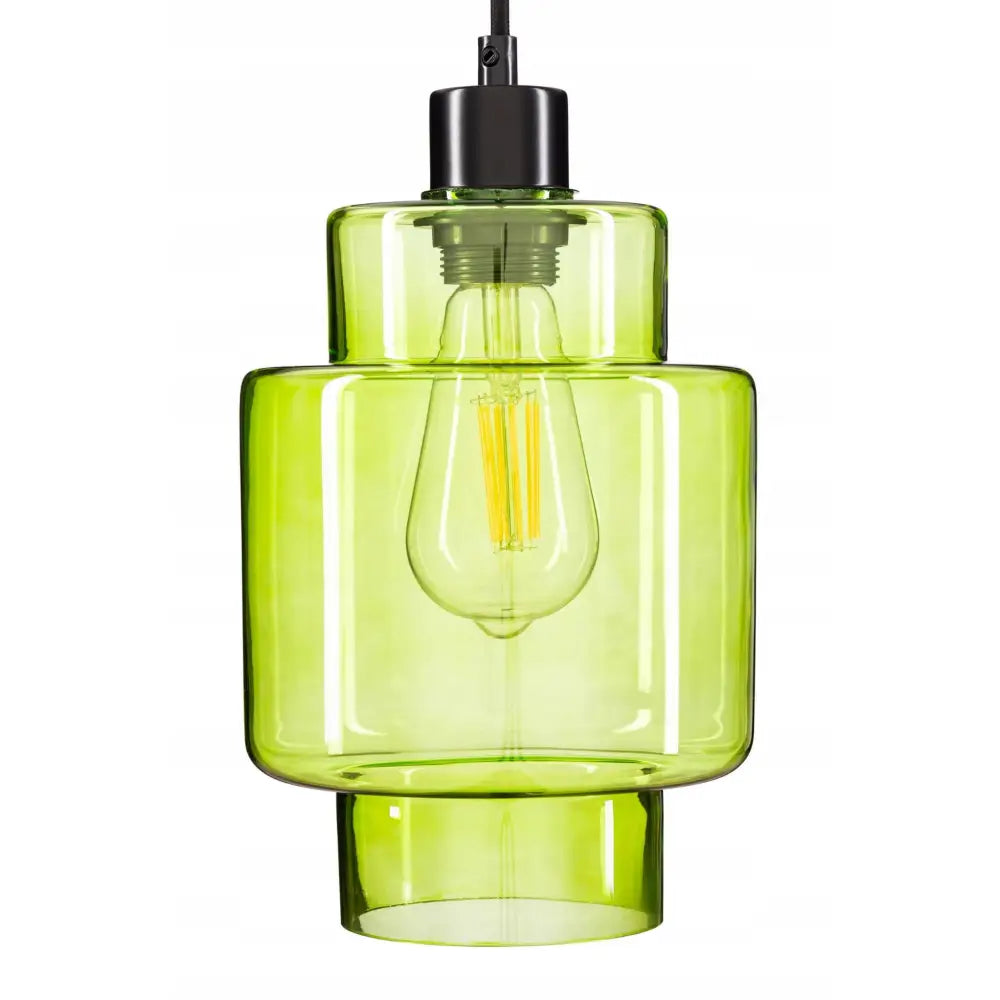 Moderne Grønn Glass Hengelampe Ep017 (ep017-8g) - 1