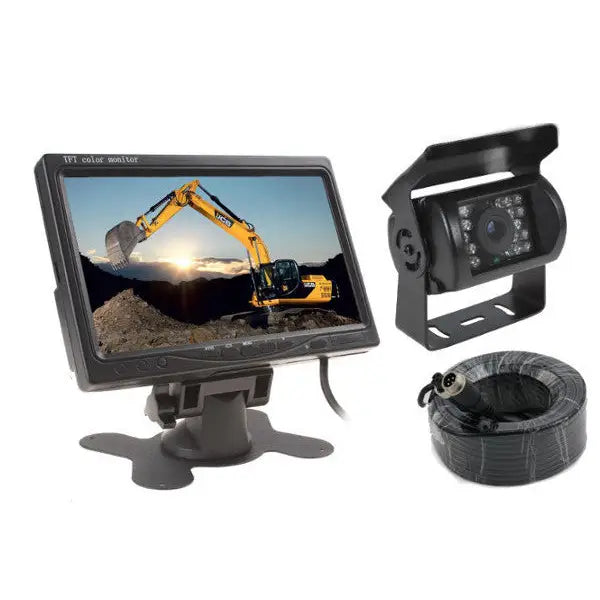 Monitor 7-kamera Med Sony-optikk Vanntett 12/24v Rv7000v - 1