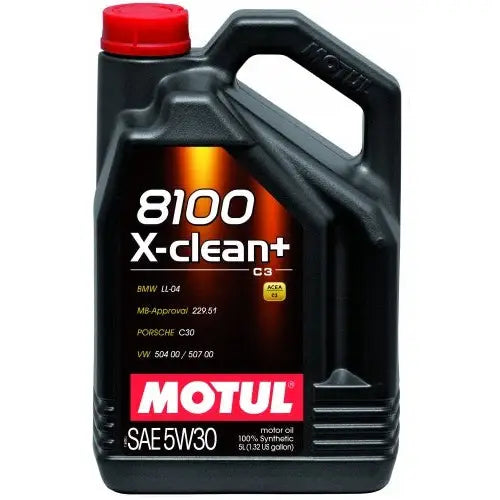 Motul 8100 X-clean + 5w30 5l - 1