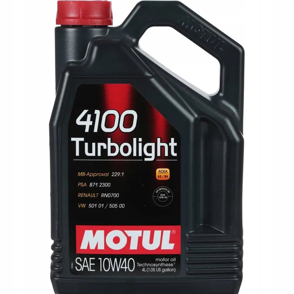Motul Turbolight Motorolje 4100 10w40 5l - 1