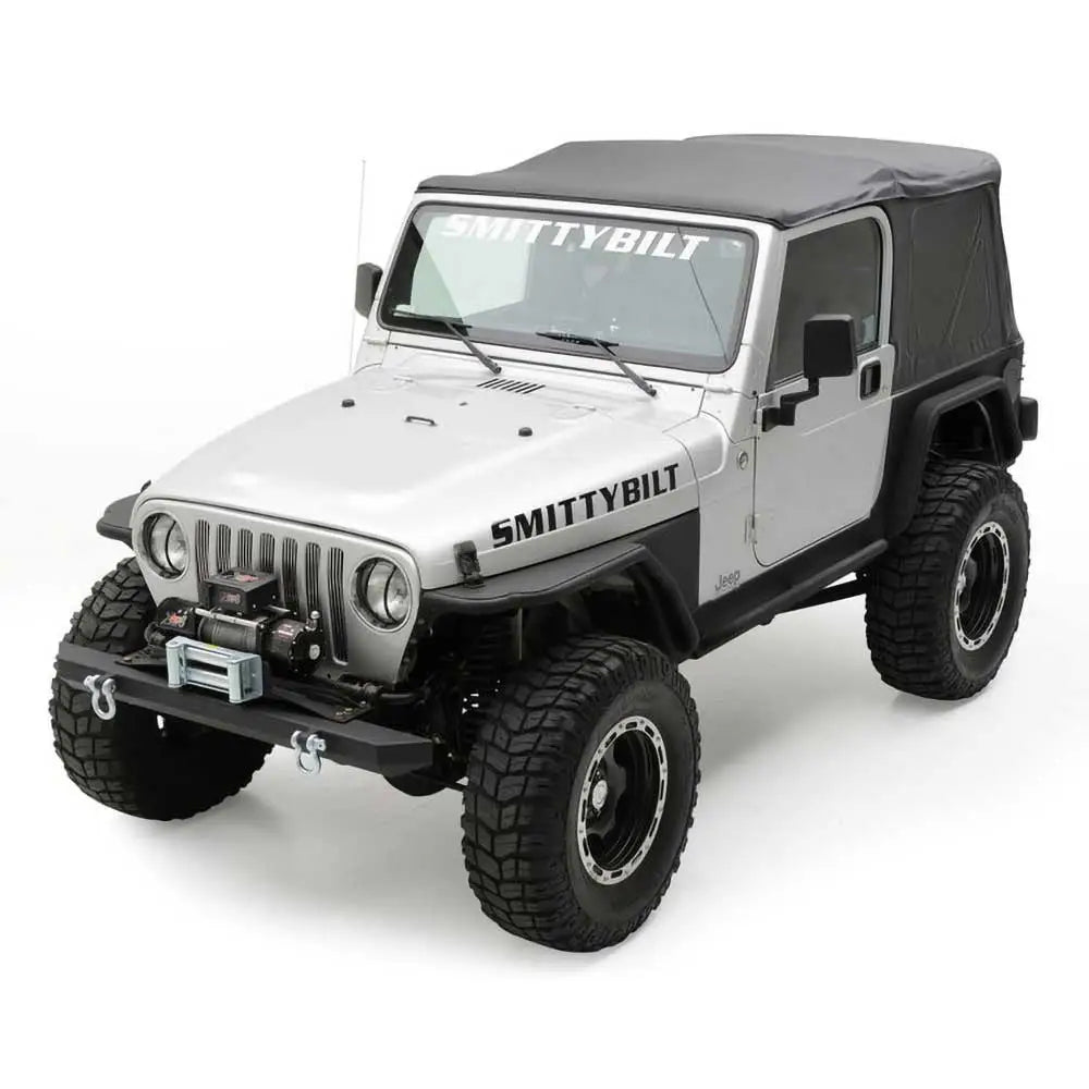 My Suggest Product Name In Norwegian: ’jeep Wrangler Tj 97-06 Tak Soft Top Svart Diamond Smittybilt’ - 5