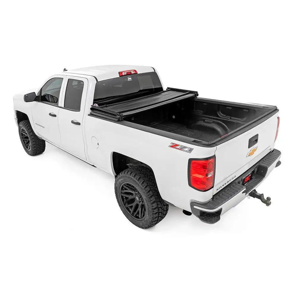 Myk Deksel Pakkeløs Tri-fold Rough Country 6’7’ - Gmc Sierra 1500 14-19 - 7