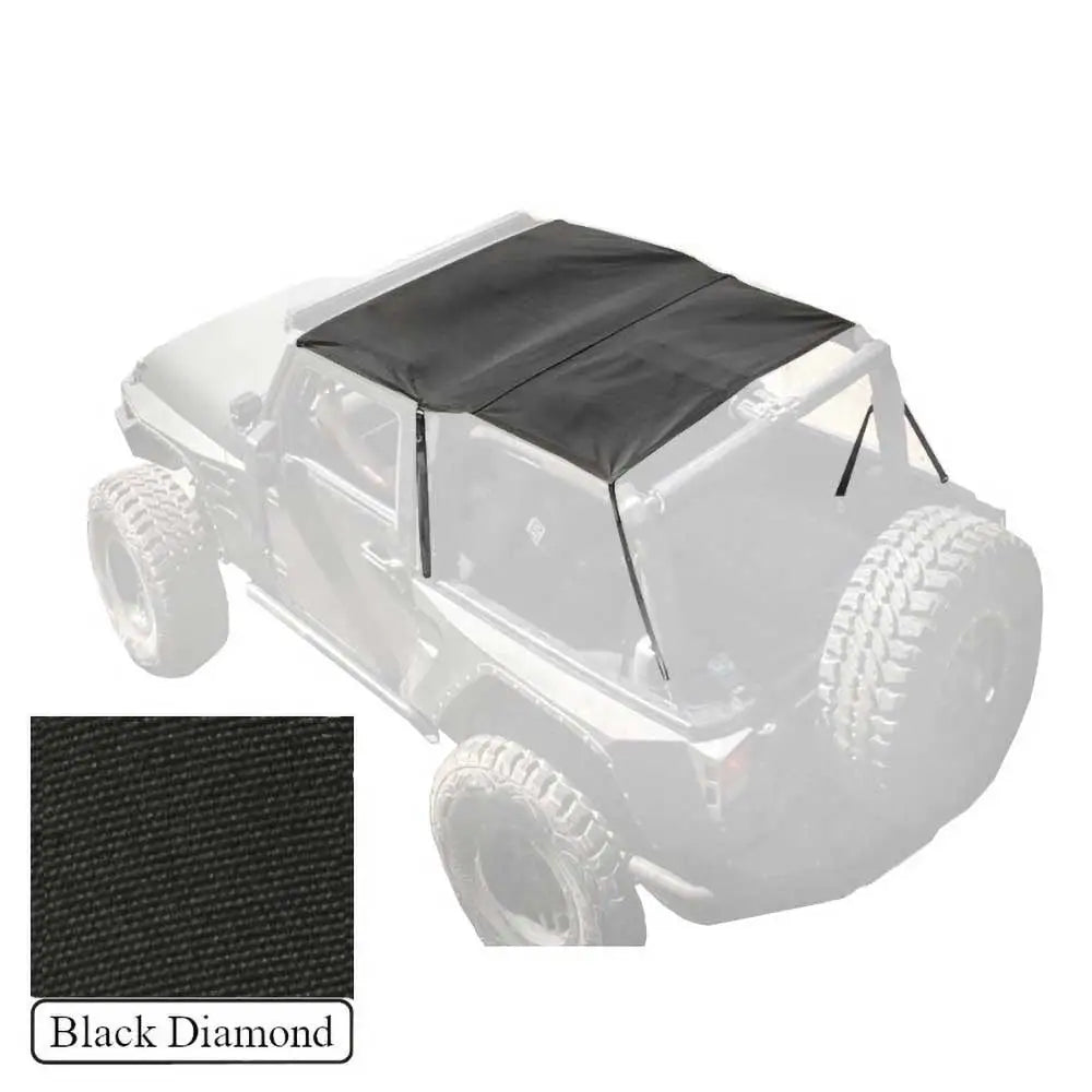 Myk Topp Forlenget Black Diamond Smittybilt - Jeep Wrangler Jk 2 d 10-18 - 1