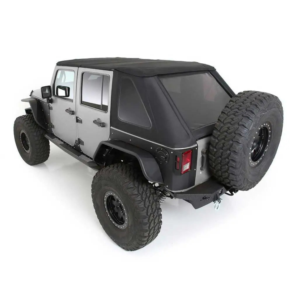 Myk Topp Slant Svart Diamant Smittybilt - Jeep Wrangler Jk 4 d 07-18 - 2