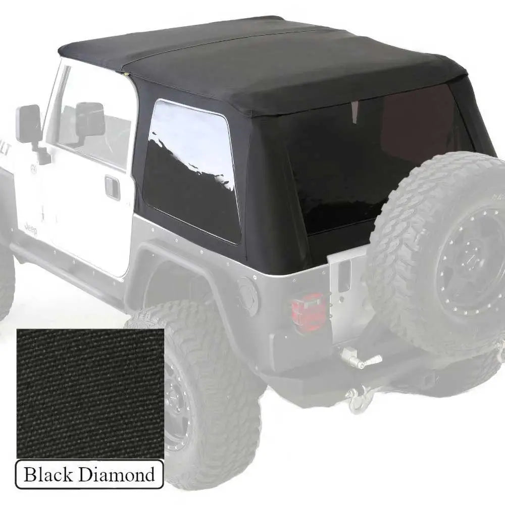 Myk Topp Vinklet Sort Diamant Smittybilt - Jeep Wrangler Tj 97-06 - 1