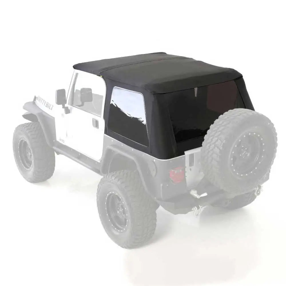 Myk Topp Vinklet Sort Diamant Smittybilt - Jeep Wrangler Tj 97-06 - 2