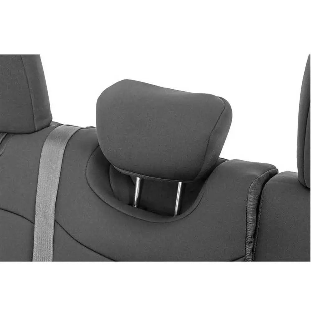 Neopren Svart Setetrekksett - Jeep Wrangler Jl 2d 18- - 2