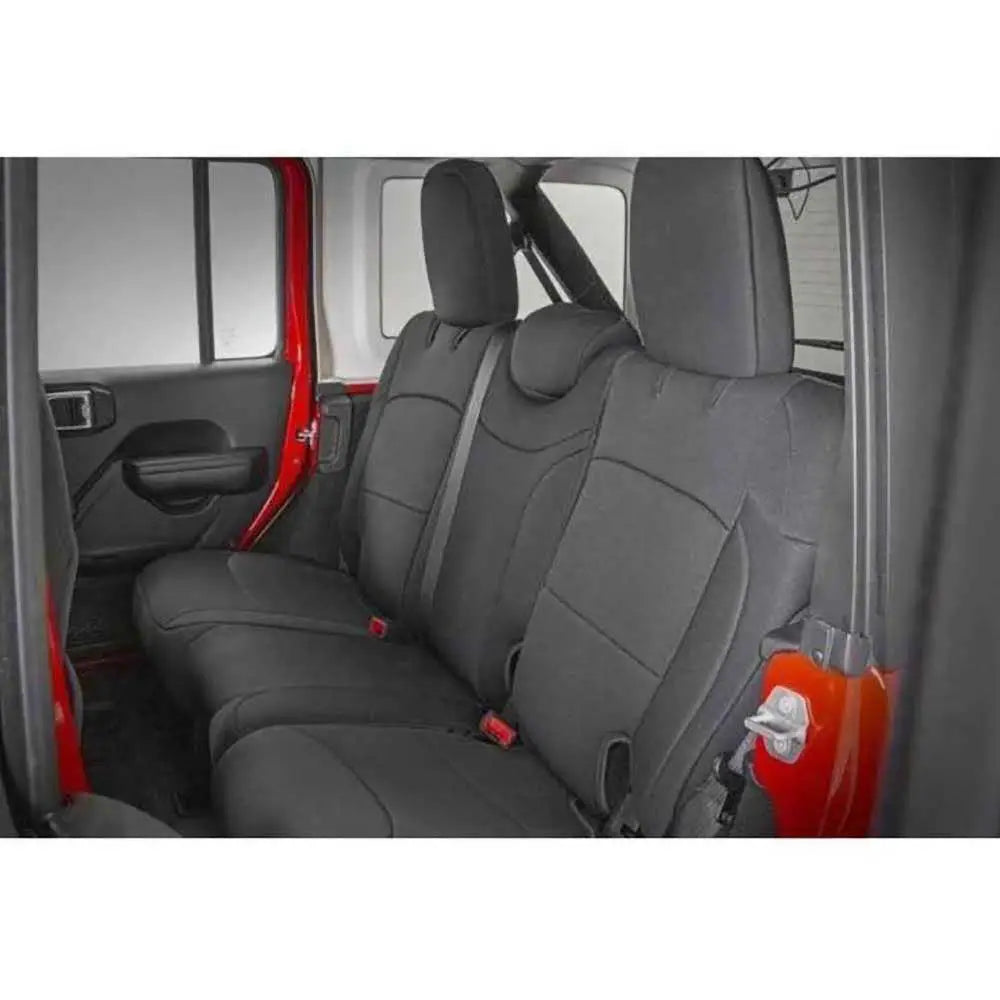 Neopren Svart Setetrekksett - Jeep Wrangler Jl 2d 18- - 5