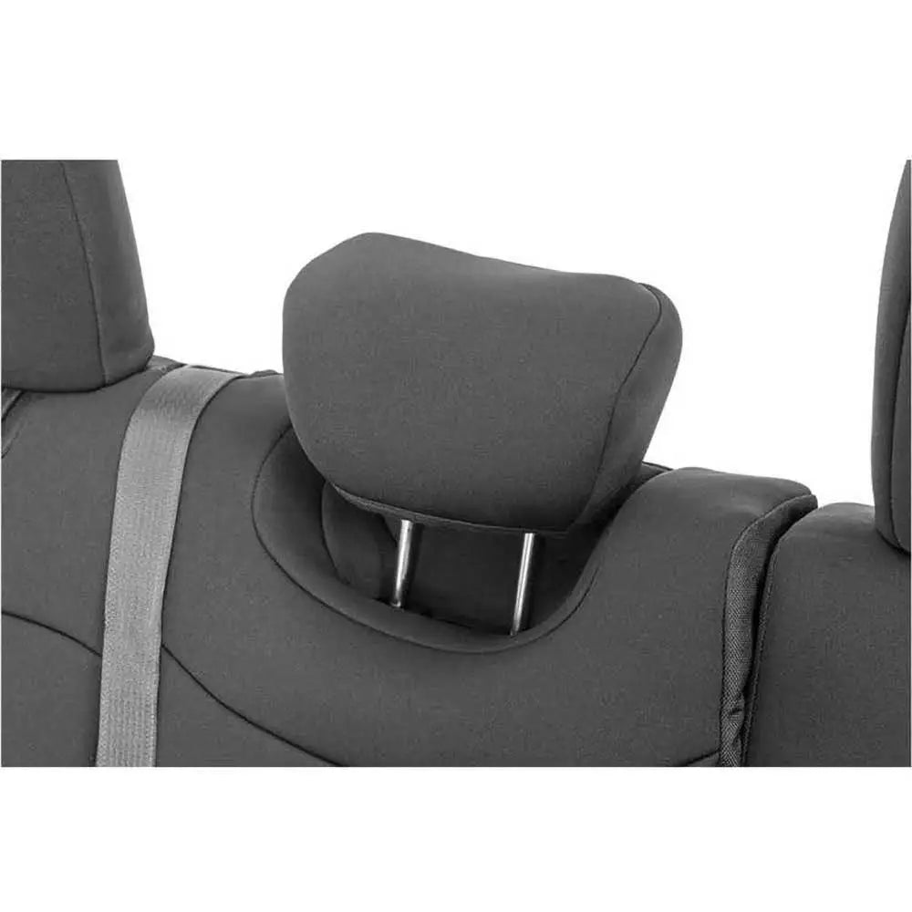 Neopren Svart Setetrekksett - Jeep Wrangler Jl 4d 18- - 2