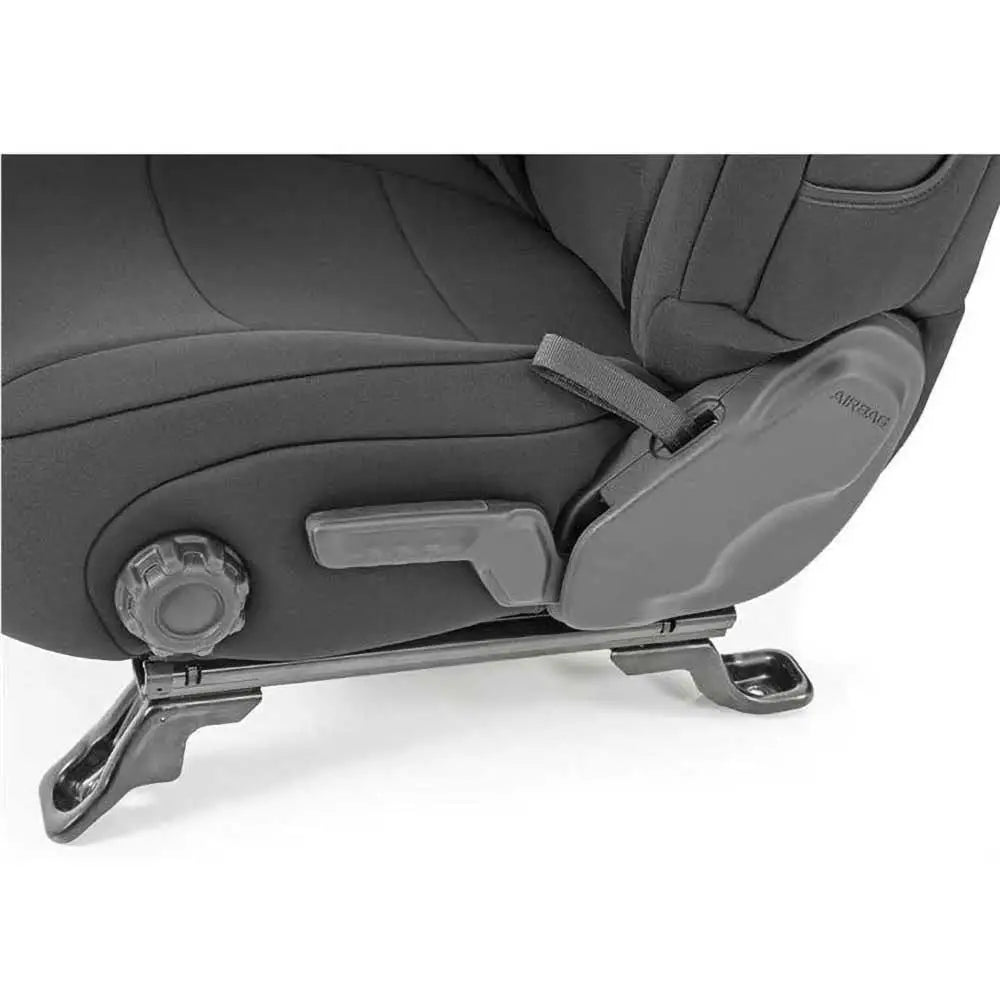 Neoprene Svart Setetrekksett - Jeep Wrangler Jl 4 d 18- - 2