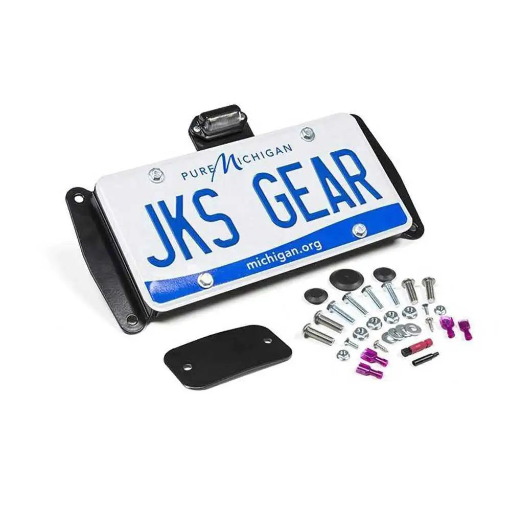 Nummerskilt Flytting Kit For Jeep Wrangler Jk 2 d 07-18 - 1