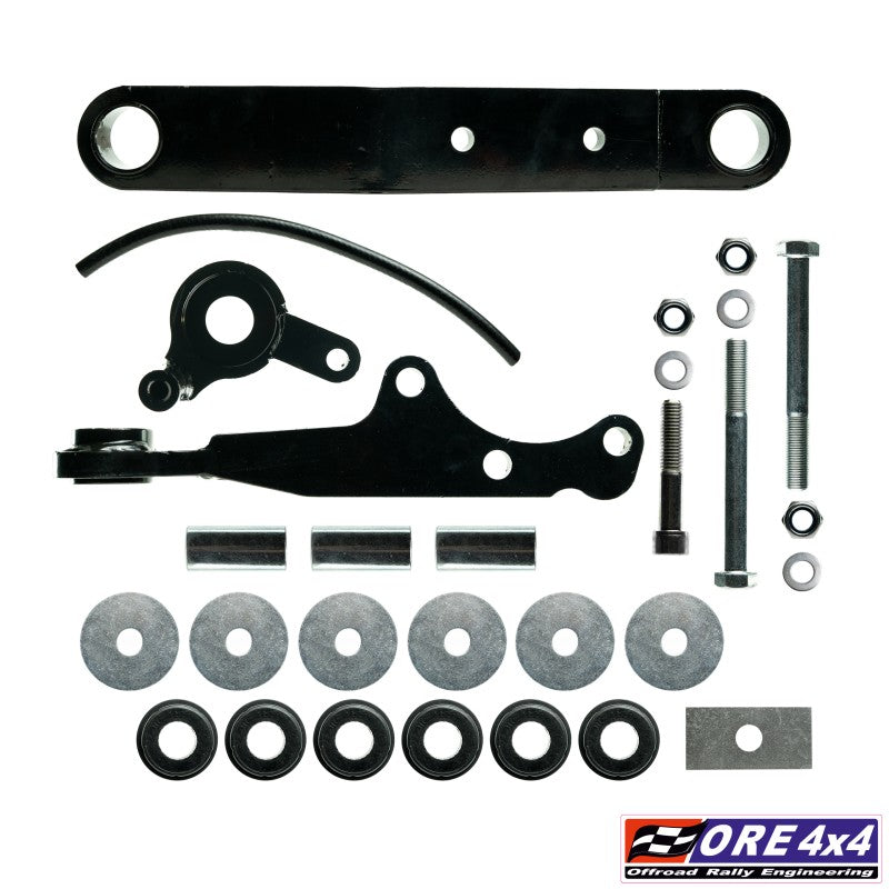 ORE4x4 bronedsettingssett for framaksel Toyota Hilux Revo og Vigo — komplett monteringssett