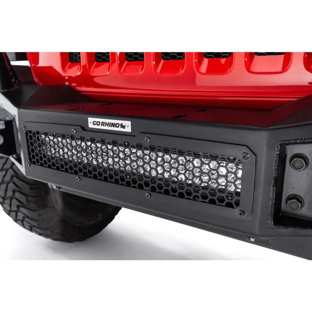 Offroad Støtfanger Med Bullbar - Jeep Wrangler Jl 4 d 18- - 7