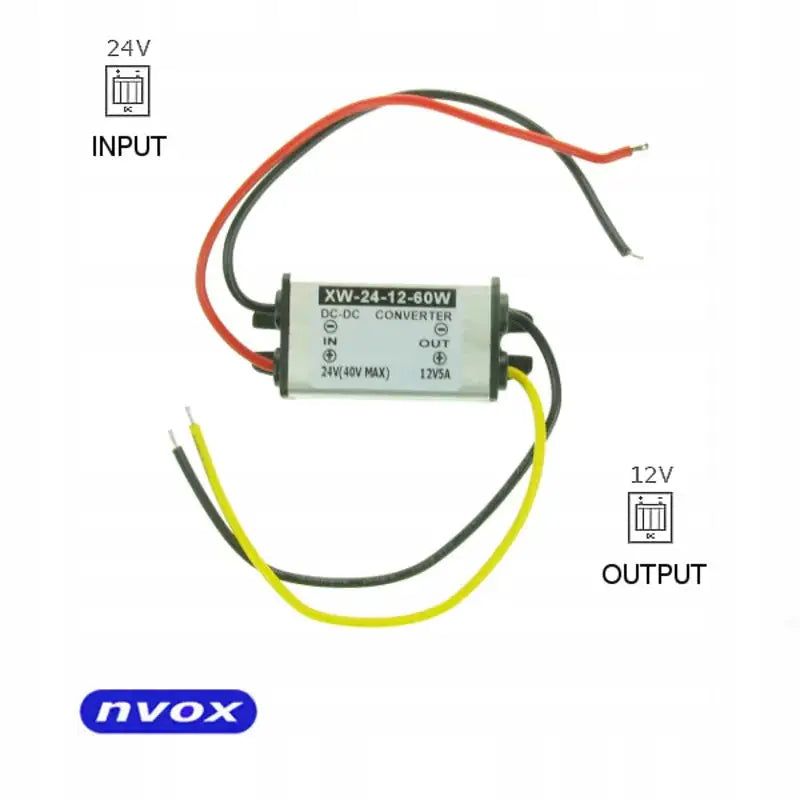 Omformer Reduktor Fra 24v Til 12v - 1