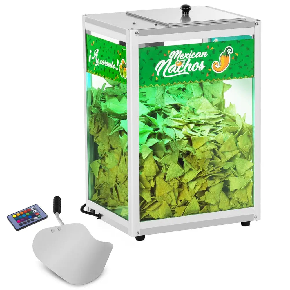 Oppvarmet Nachos Popcorn og Nøtter Led-varmer 100w Royal Catering Rcnw-1l