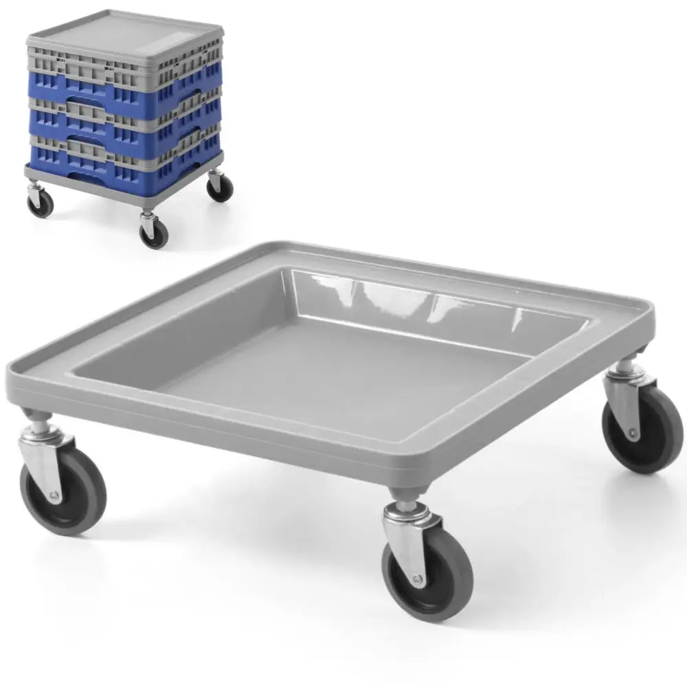 Oppvaskkurver Vogn - Cambro Camrack 50x50cm - Grå - 1