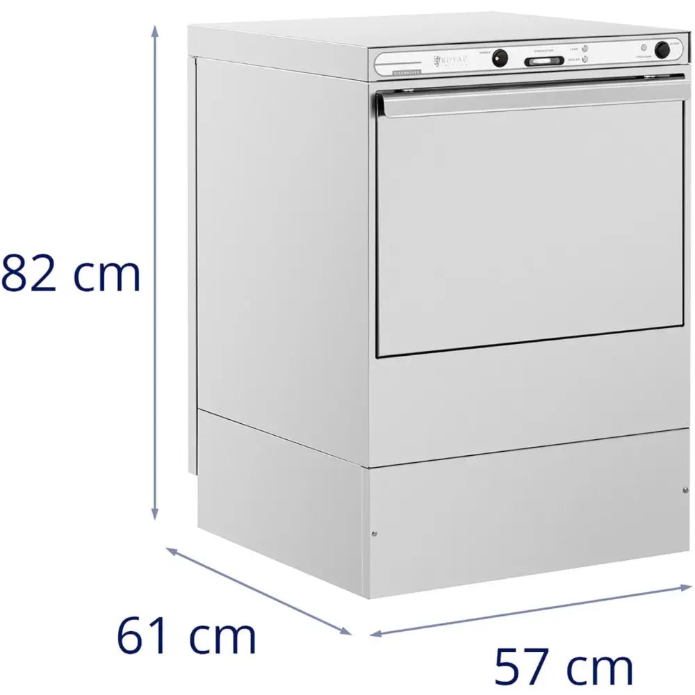 Oppvaskmaskin Til Gastronomi Under Benk Kurv 50 x 50 Cm 30 Sykluser/t 6600 W. Produsentkode: 1021368 - 10