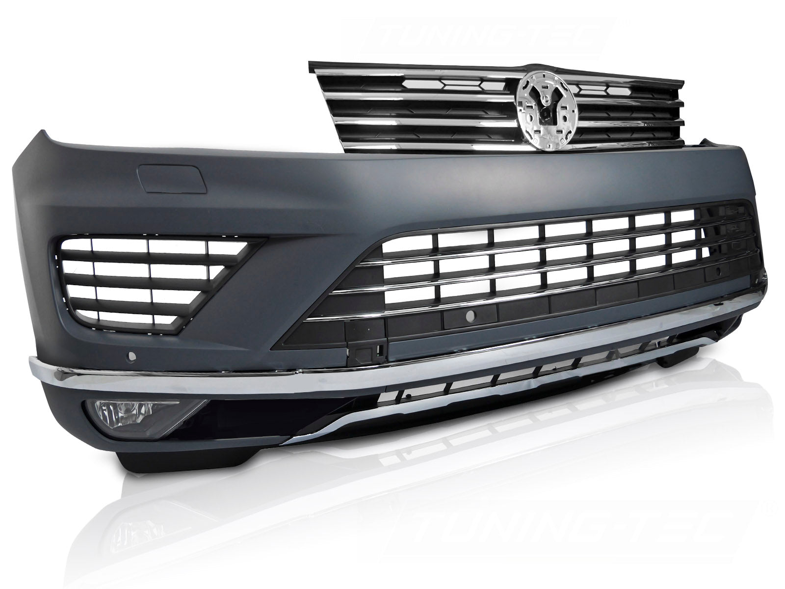 Støtfanger Vw Touareg II 2014-2018 Foran sport stil PDC - ZPVW38