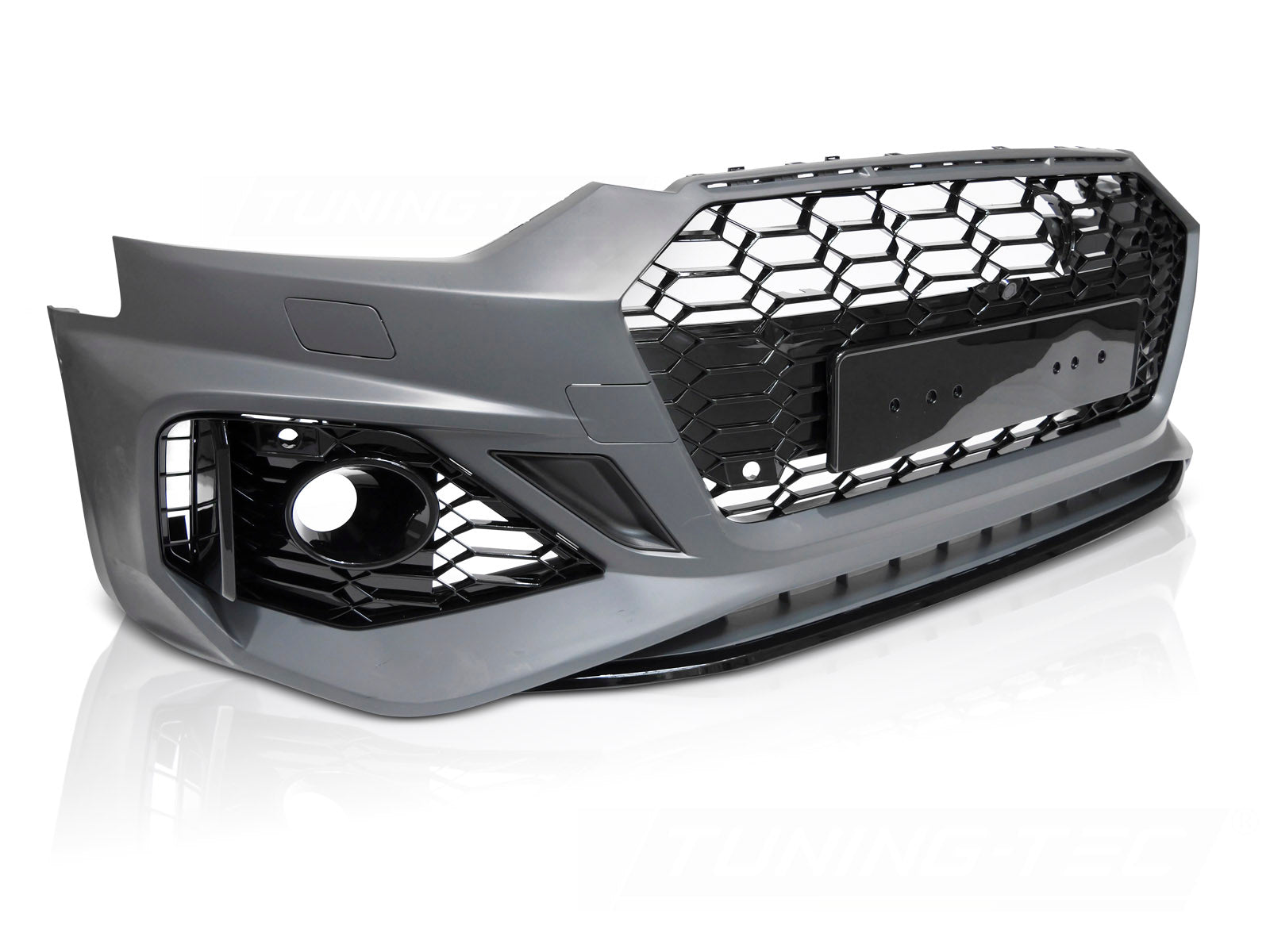 Støtfanger Audi A5 F5 2019–2024 – SPORT, hull for PDC/ACC og frontkamera – ZPAU49