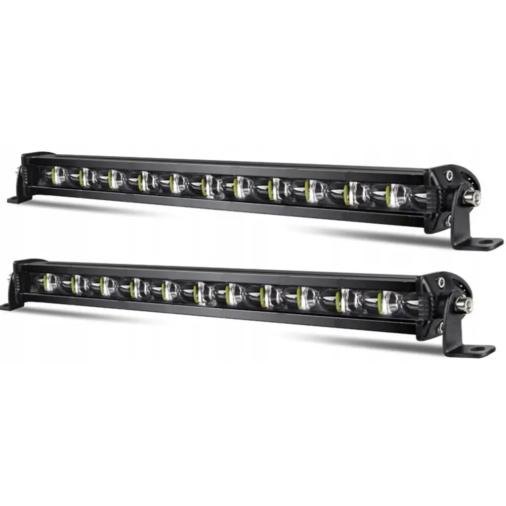 Pakke Med 2x Led-arbeidslys Halogen Bar 36w 10-30v - 1