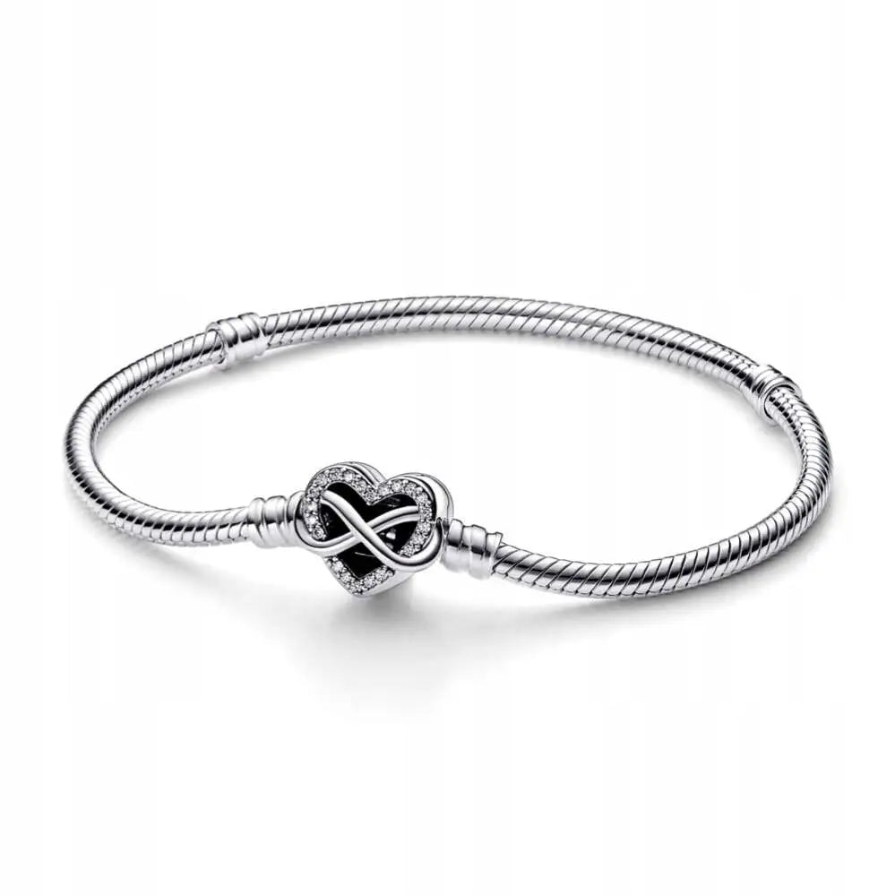 Pandora Moments Armbånd Med Hjerte Og Uendelighet 592645c01 17 Cm - 1