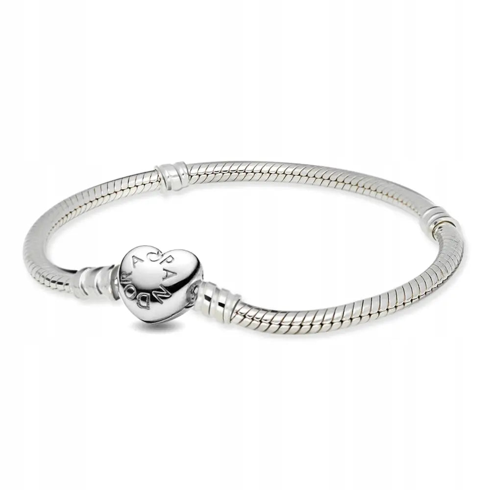 Pandora Moments-armbånd Med Hjerteformet Lås 590719 16 Cm - 1