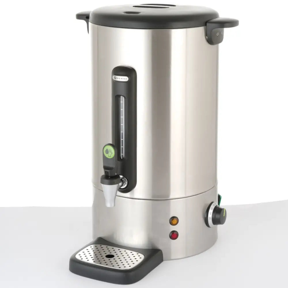 Perkolator Kaffetrakter Med Dryppfri Kran - Rustfritt Stål - Concept Line 13 l - Hendi 211441 - 6