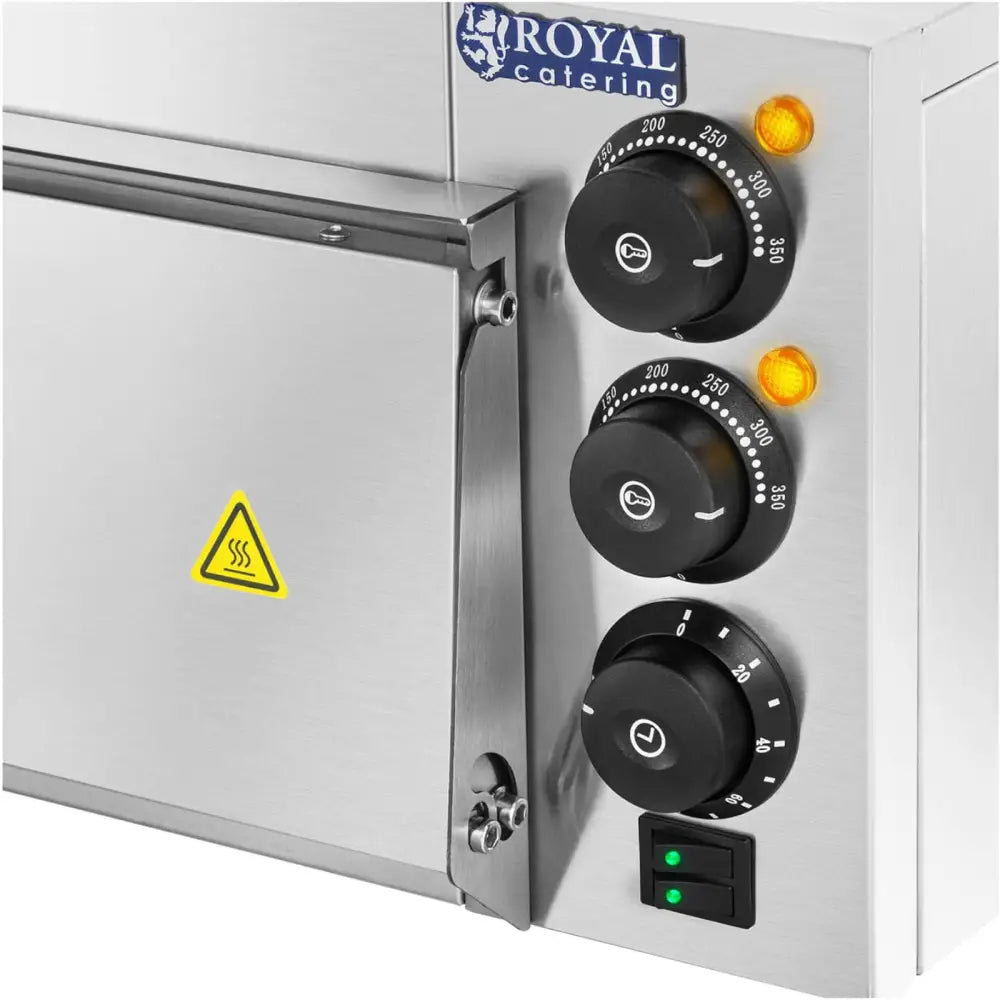 Pizzaovn Med Vindu 60 Cm 230v 3000 w - 3