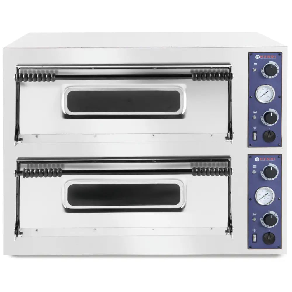 Pizzastein Dobbelt Basic Xl 66 12 Pizzaer 18000w - Hendi 226971 --> Steinspizza Dobbelt Basic Xl 66 12 Pizzaer 18000w